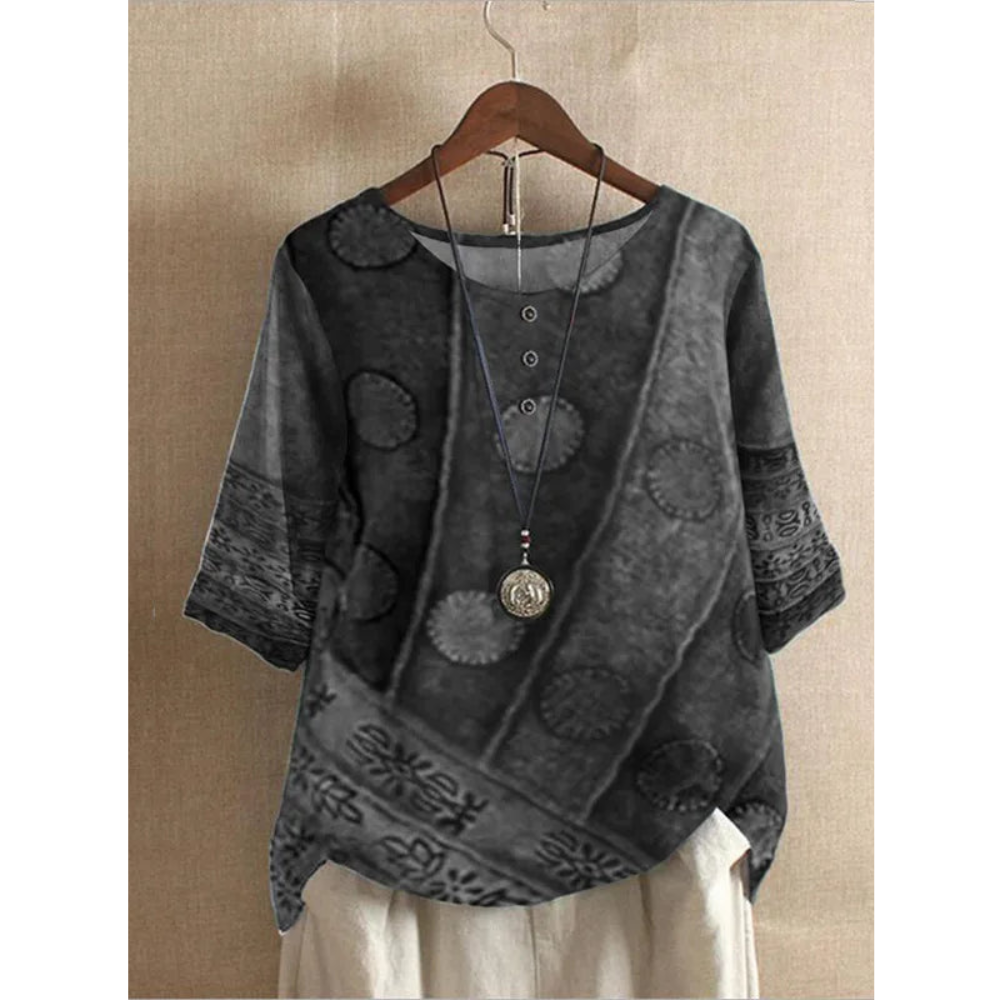 Valarie - Gekleurde Boheemse top