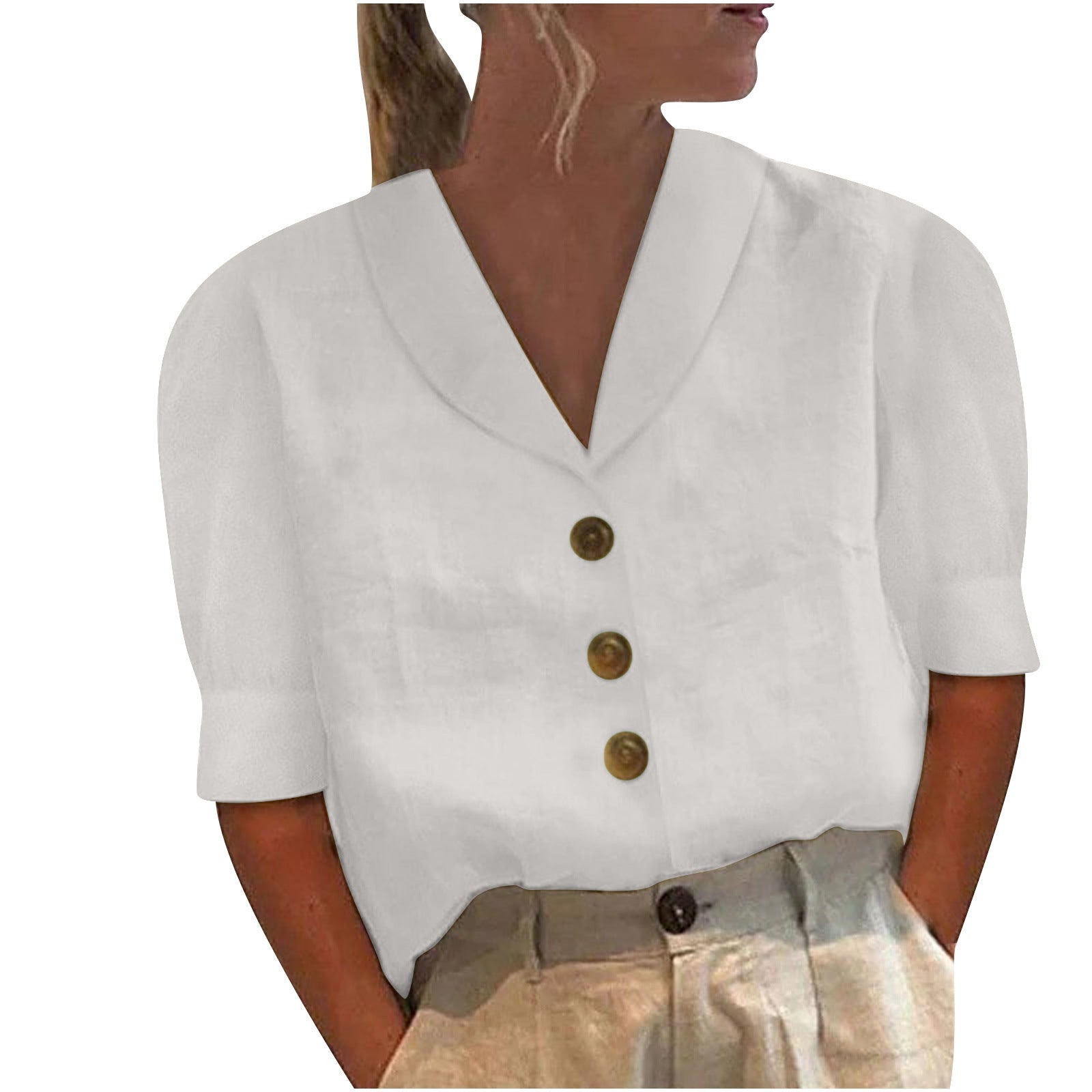 Pleun - Stijlvolle comfort blouse