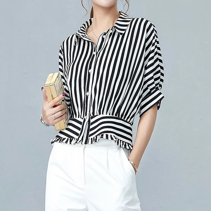 Ansel Italian Stripe Top