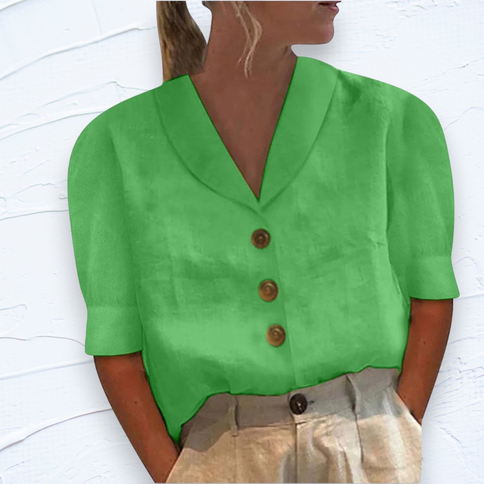 Pleun - Stijlvolle comfort blouse