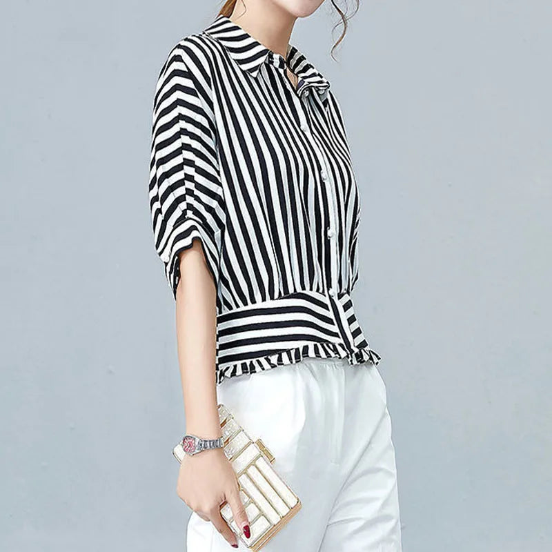 Ansel Italian Stripe Top