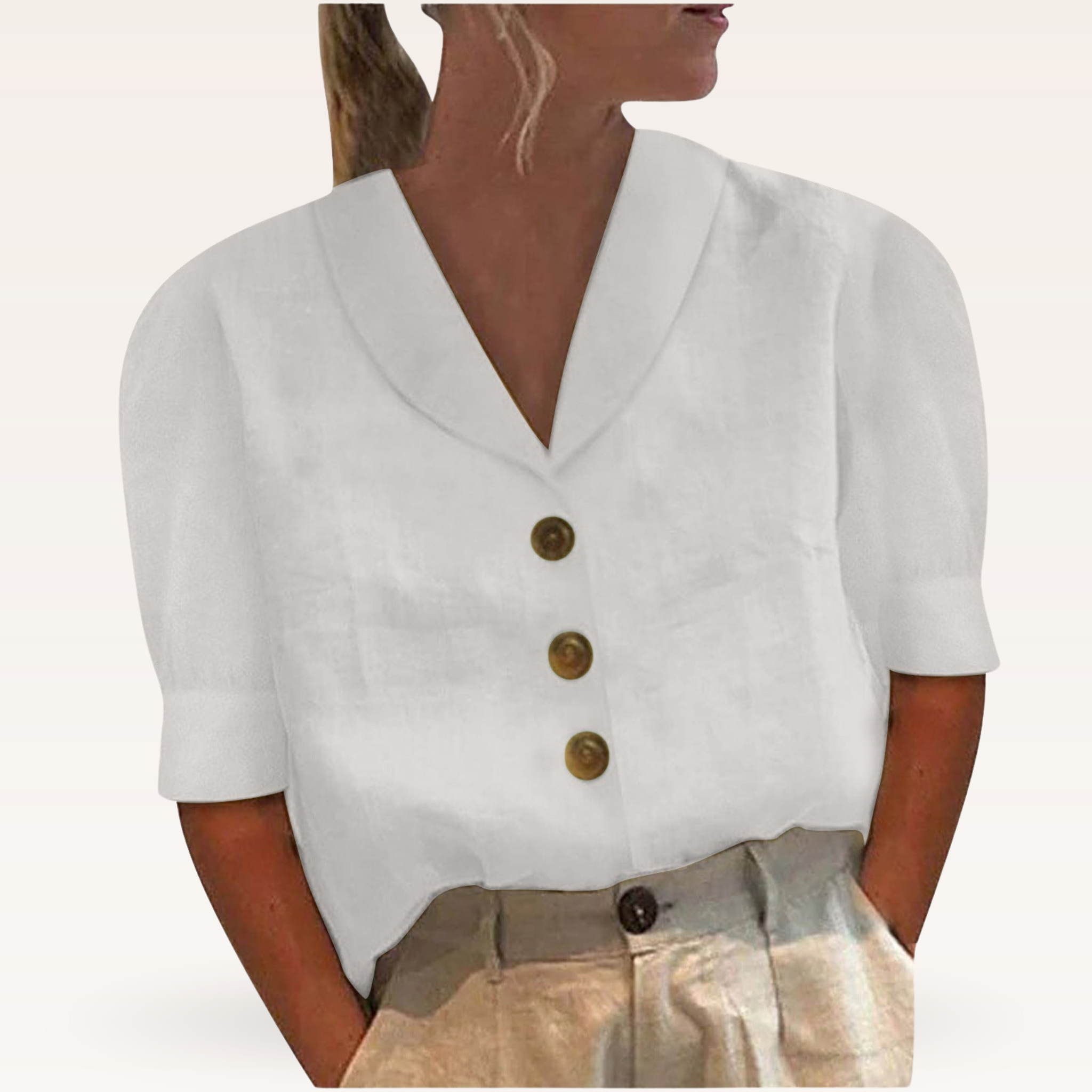 Pleun - Stijlvolle comfort blouse