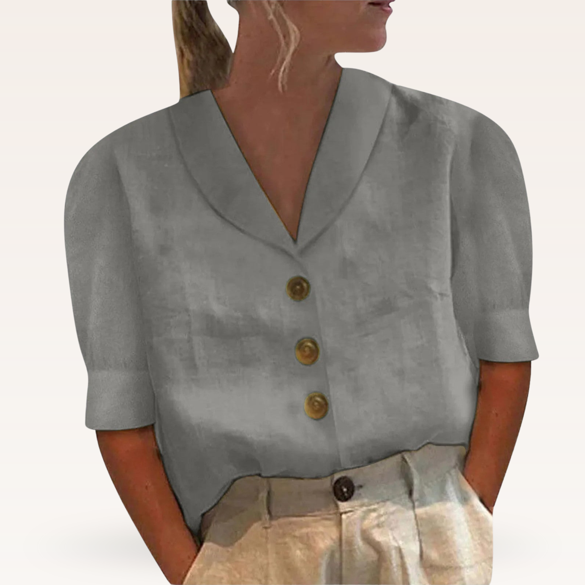 Pleun - Stijlvolle comfort blouse