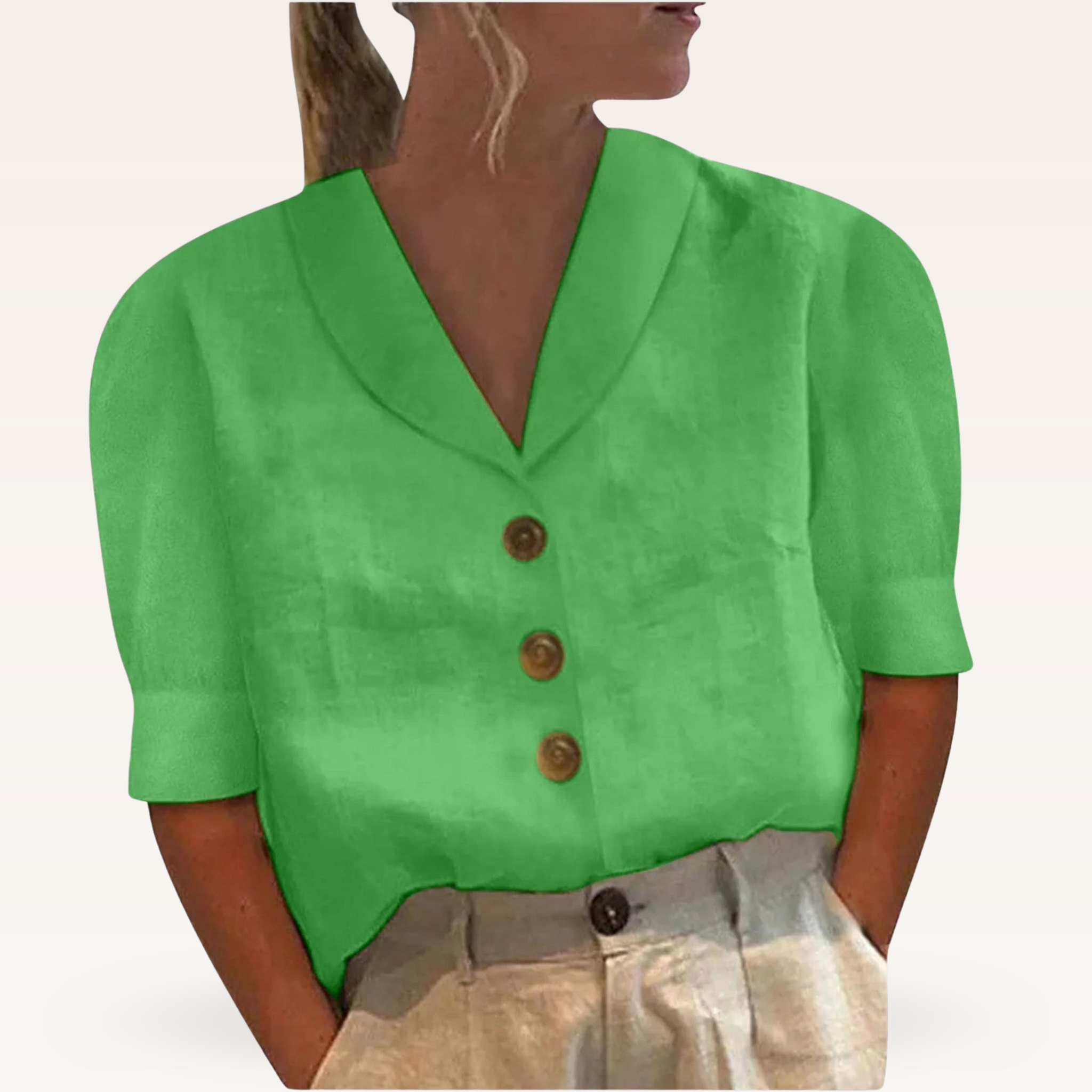 Pleun - Stijlvolle comfort blouse