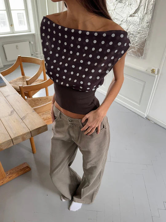 Polka Dot Top
